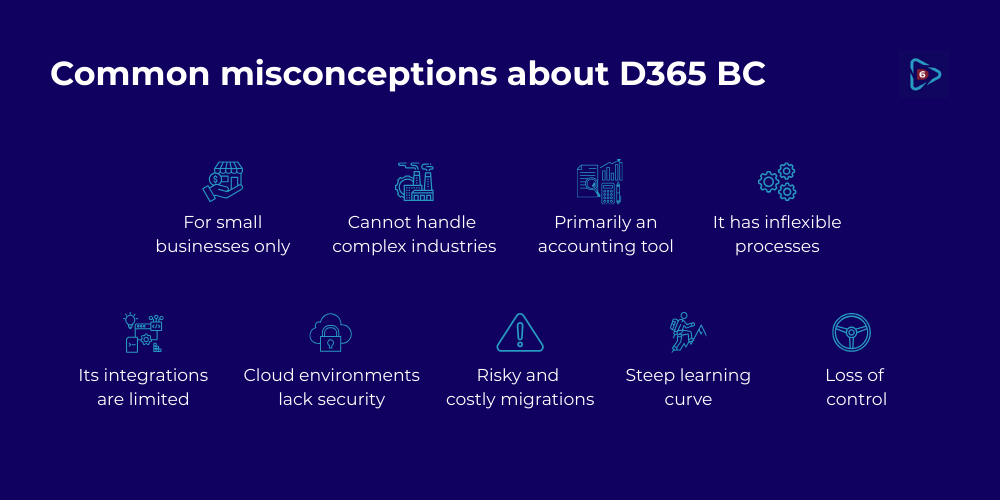 Business central misconceptions